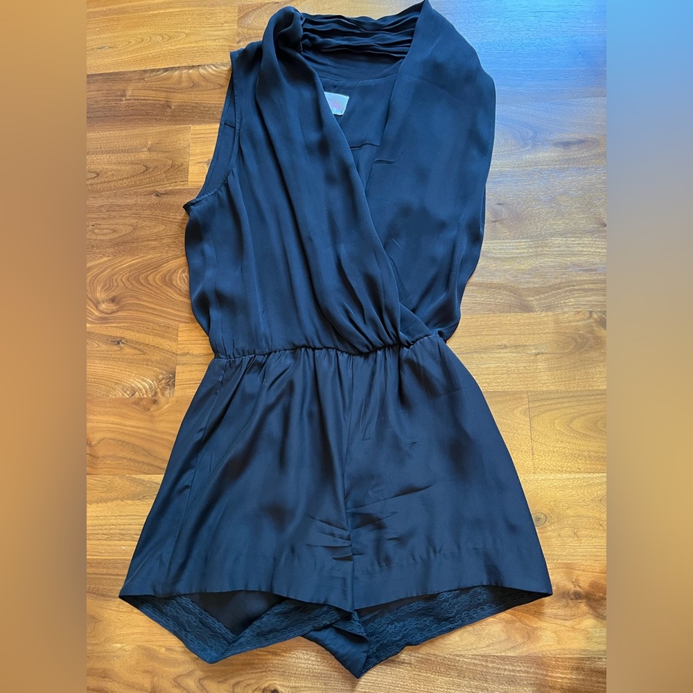 Romper by Parker in size Small. 100% silk